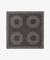 Seiden-Foulard Minimal Bandana Silk Scarf Aeneis in Anthrazit