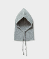 Strickkapuze Knit Hood Micaela Greg in Heather Grey