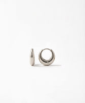 Creolen Breit RAYEN Clomes in Silber