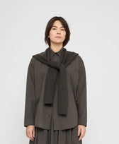 Schal Hooded Scarf by szeki in Olivbraun