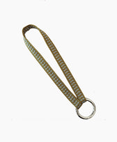 Schlüsselband Seagrass Yoomee in Loop Silbriger Karabiner