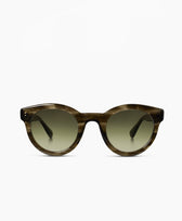 Sonnenbrille Manju Gobi in Olivgrün Havana