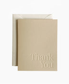 Karte Thank you Jaymes Paper in Sand