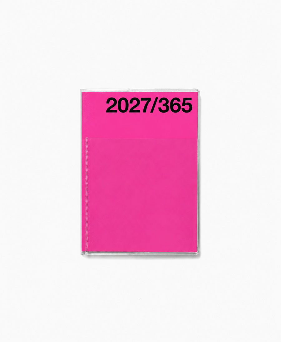 Agenda 2027 Basic Planner - Pink