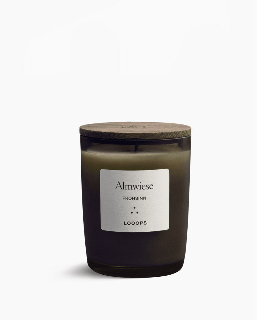 Duftkerze "Almwiese" - 100% natürlich - 75g