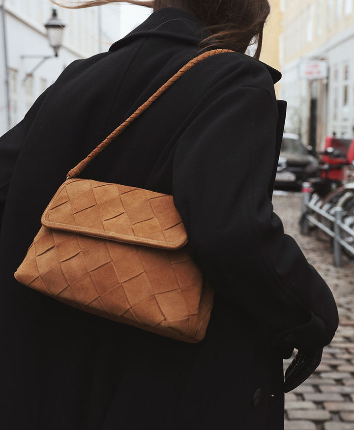 Ledertasche "MADELEINE" Suede - Copper