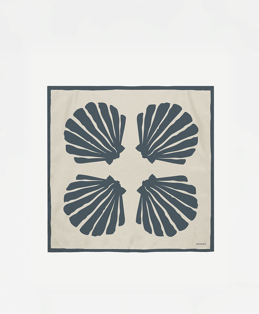 Seiden-Foulard "Sirena Scarf" - Mist