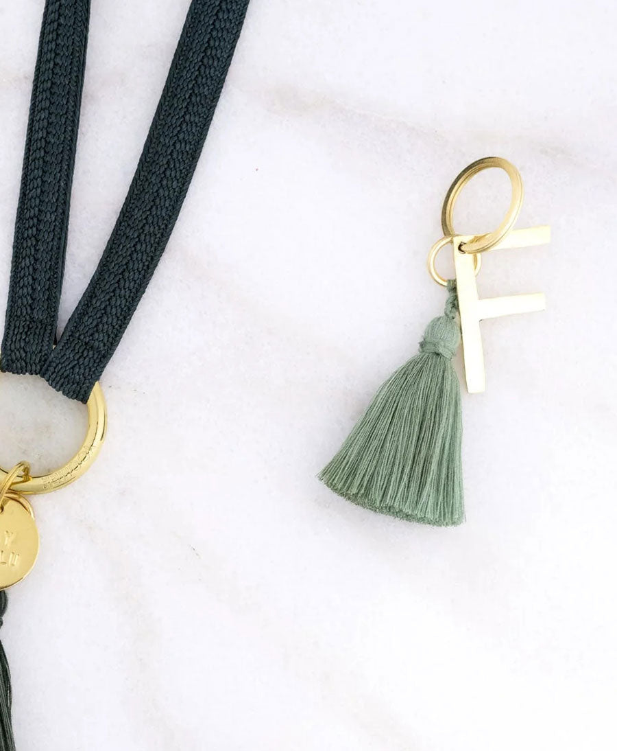 Schlüsselanhänger Tassel SHOUSHA - Aqua Green