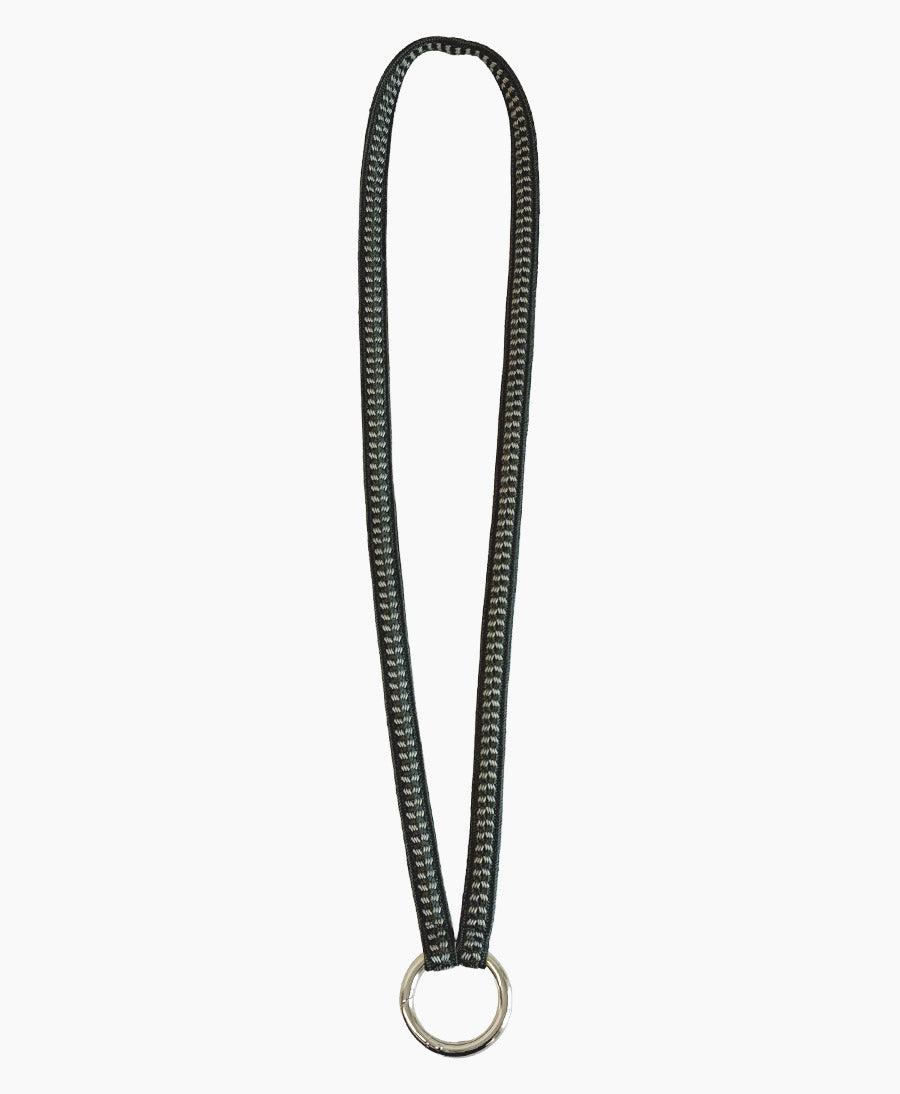 Schlüsselband silbriger Karabiner - Artichoke