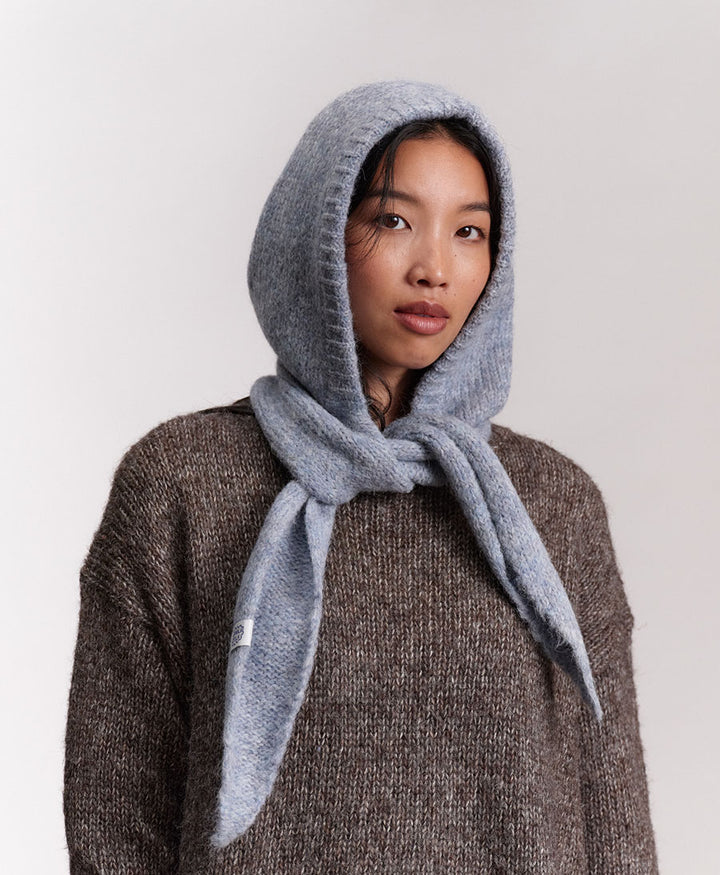 Schal CAPUCHA mit Kapuze - Cloudy Blue