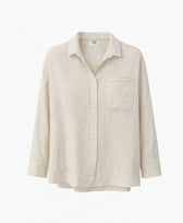 Hemdbluse RALPH Bio-Baumwolle Pura in Ecru