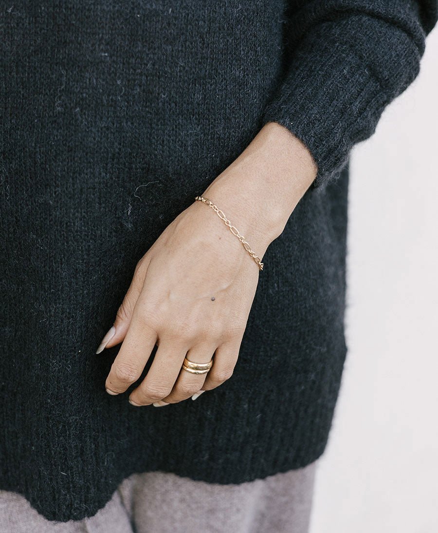 Breiter Fingerring LOU - Vermeil - Clomes - clomes