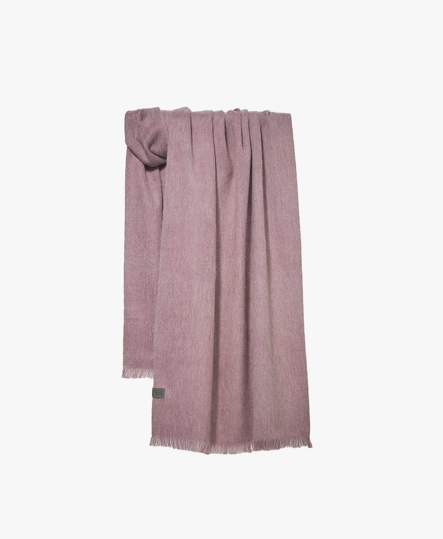 Halstuch Alpaka Schal - Solid Lilac