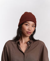 Strickmütze CHARLIE Beanie Jungle Folk in Braun