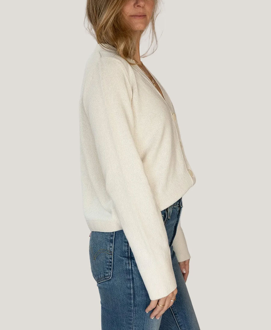 Strickcardigan - Nana - Ecru