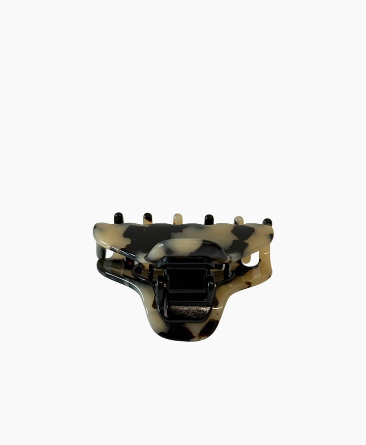 Haarklammer CARLA (S) aus Acetat - Helles Tortoise