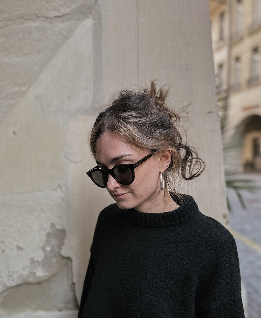 Sonnenbrille "Mailo" - Wave Braun