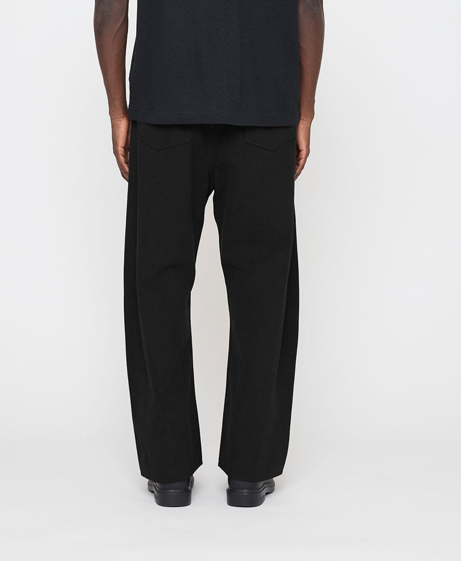 Stoffhose - Signature Curve Legged Work Trouser Brushed Edition - Schwarz
