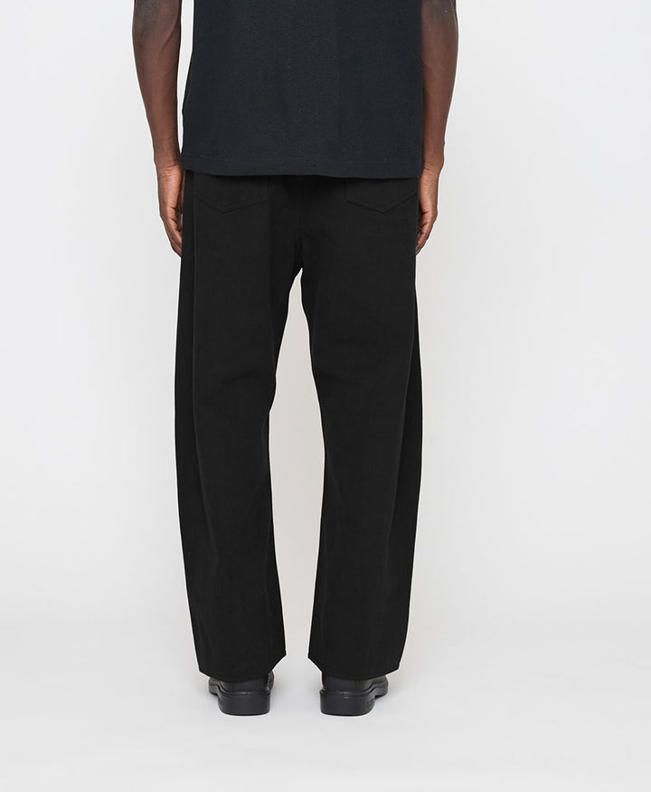 Stoffhose - Signature Curve Legged Work Trouser Brushed Edition - Schwarz