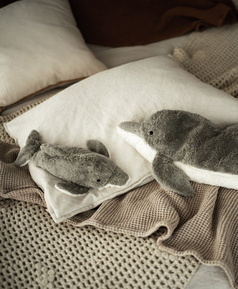 Delfin (klein) Kuscheltier &amp; Wärmekissen - Senger Naturwelt - clomes