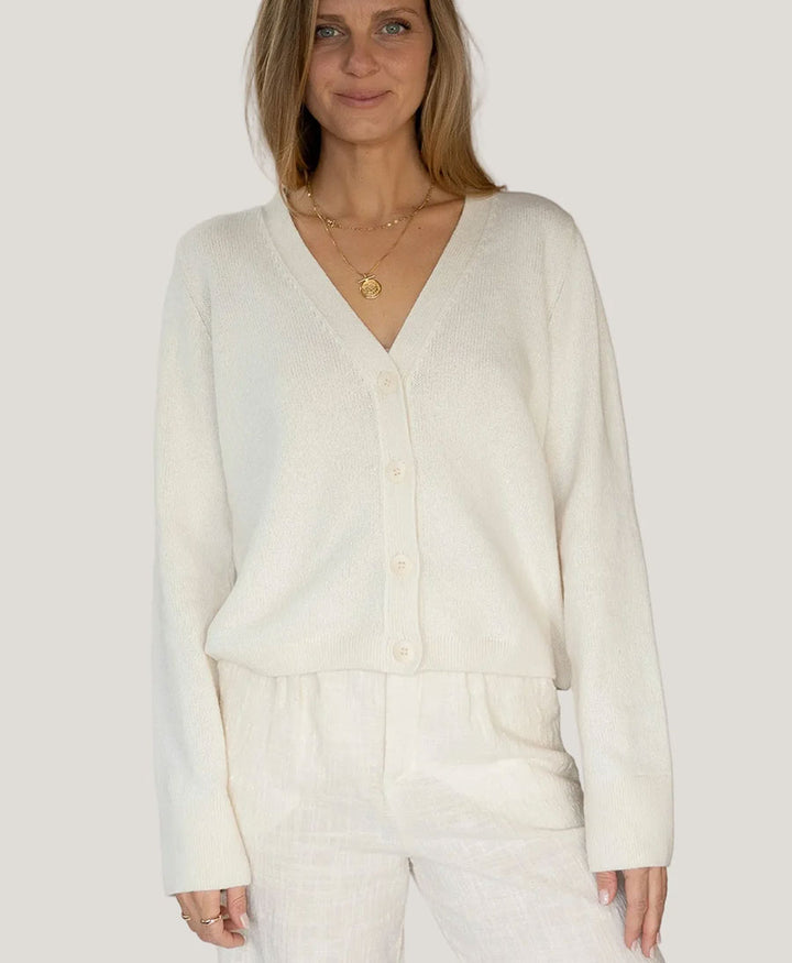 Strickcardigan - Nana - Ecru