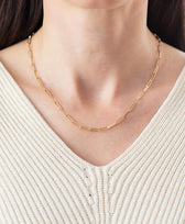 Chain Necklace ESSENTIALS V Design Lab in Vergoldet