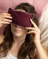 Augenkissen Eye Pillow Raha Hbik Yoomee in Bordeaux