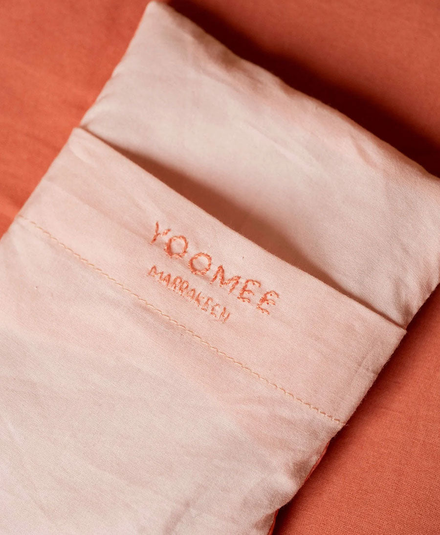 Augenkissen "Eye Pillow RAHA Hearts" - Coral/Rosa