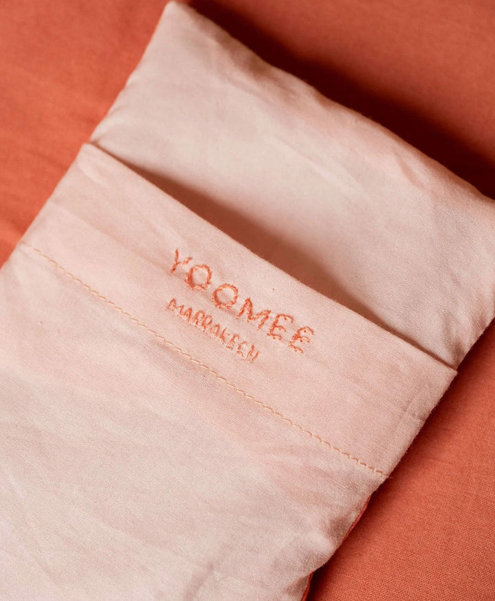 Augenkissen "Eye Pillow RAHA Hearts" - Coral/Rosa