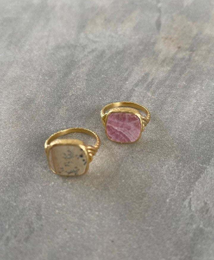 Fingerring - Delphine Deux Beige - MIMI ET TOI - clomes