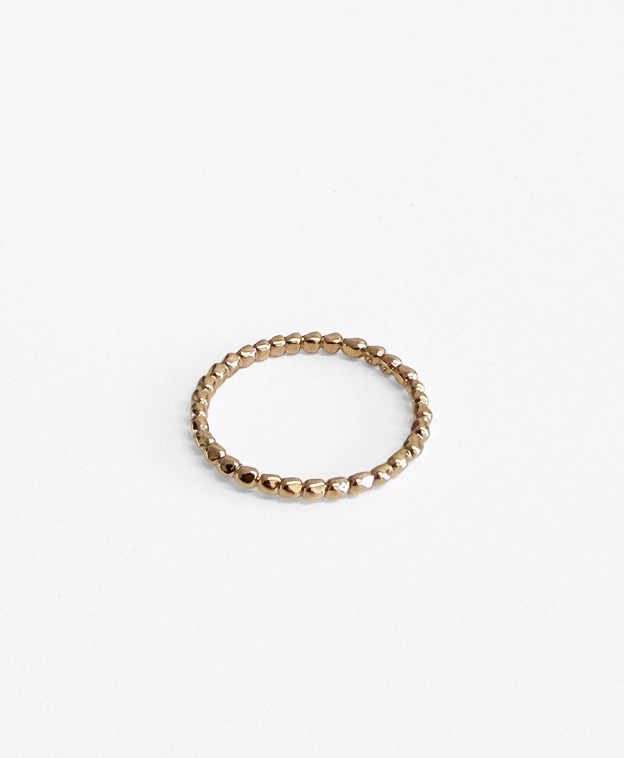 Fingerring LILY - Vergoldet