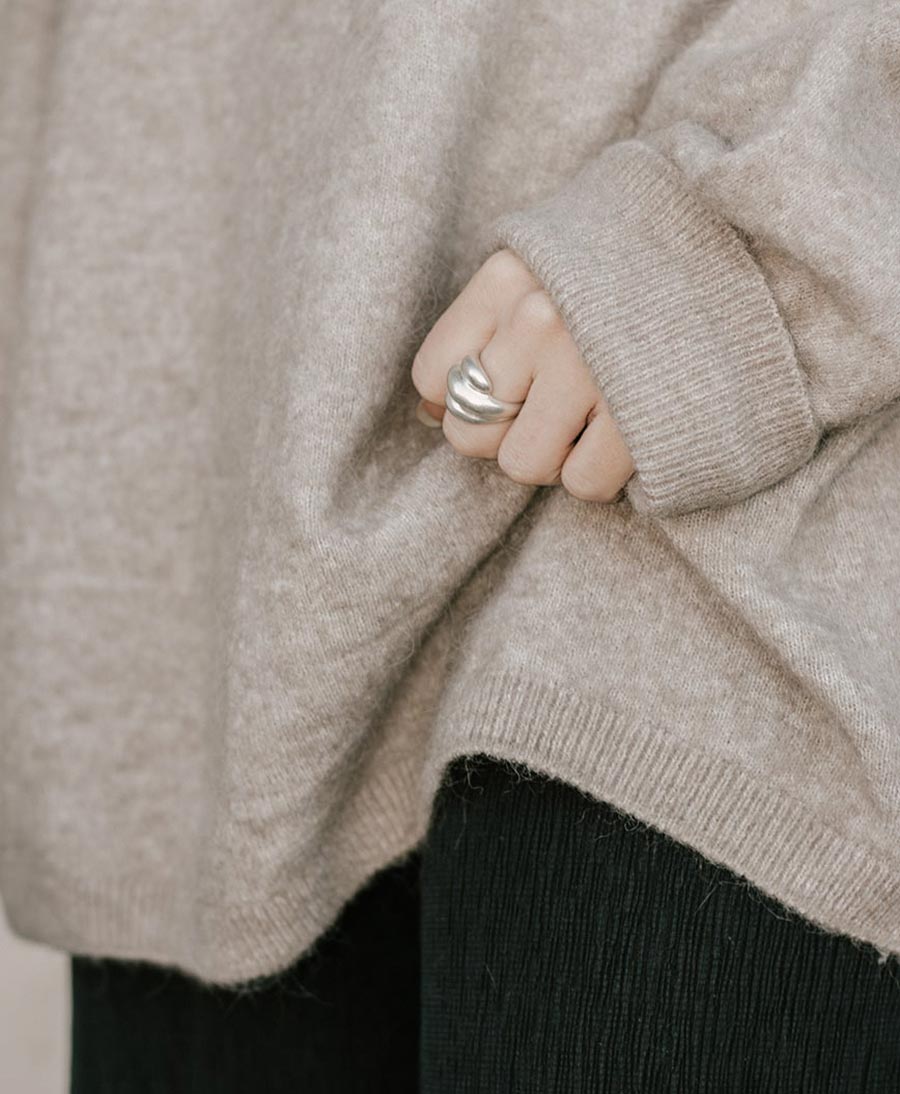 Fingerring LYNN - Sterling Silber - Clomes - clomes
