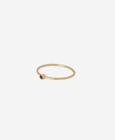 Fingerring Petite Pierre Mimi Et Toi in Noir