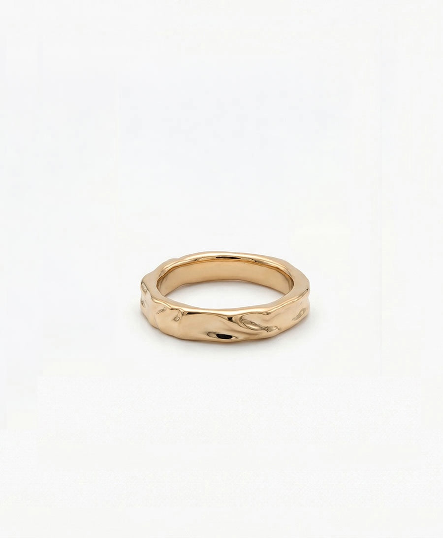 Fingerring SEVDA - Vergoldet