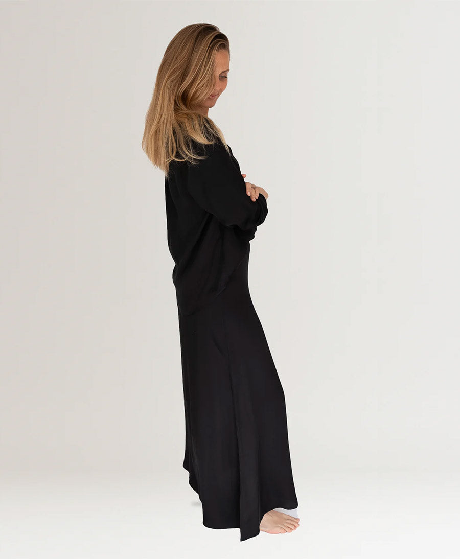Jupe / Rock FLOWY SKIRT - Schwarz