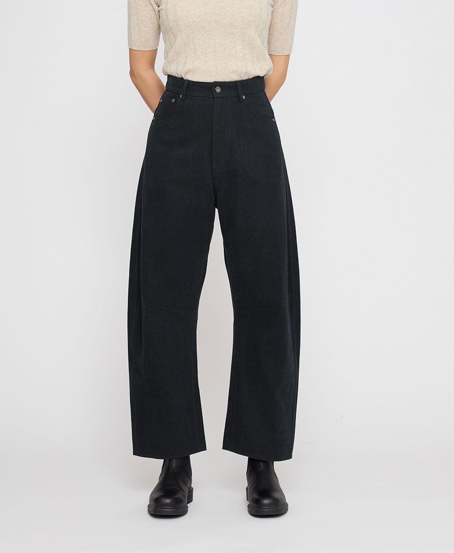 Stoffhose - Signature Curve Legged Work Trouser Brushed Edition - Schwarz