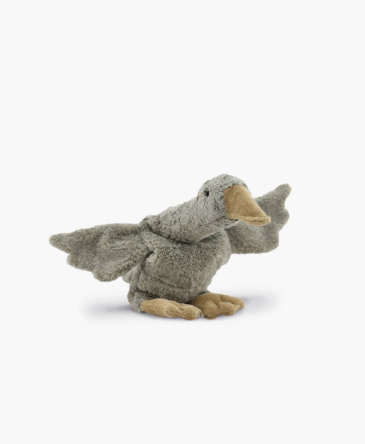 Gans (klein) Kuscheltier &amp; Wärmekissen - Grau - Senger Naturwelt - clomes