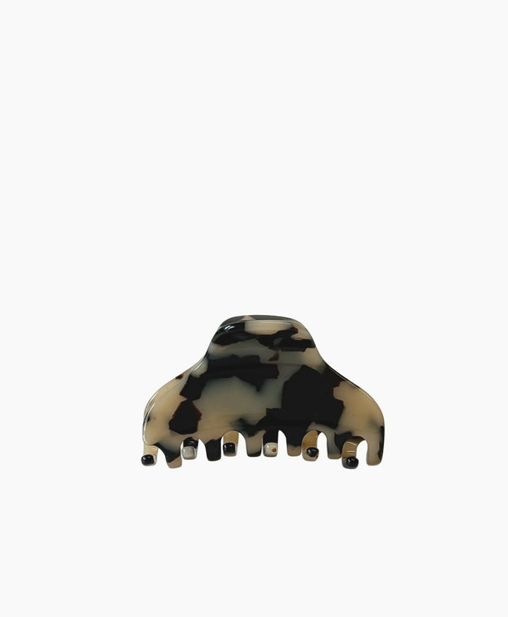 Haarklammer CARLA (S) aus Acetat - Helles Tortoise
