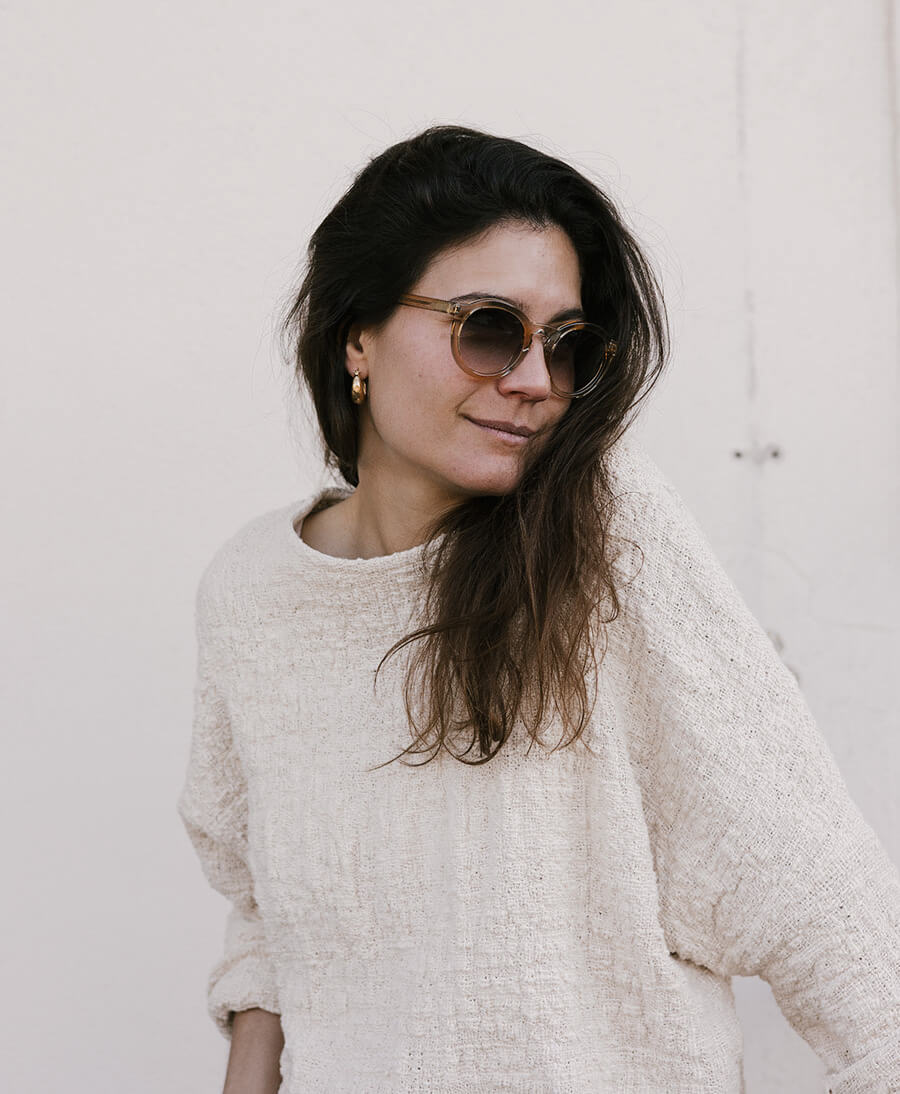Heller Pullover - The Mid Weight T Sweater - JAMIE + THE JONES - clomes