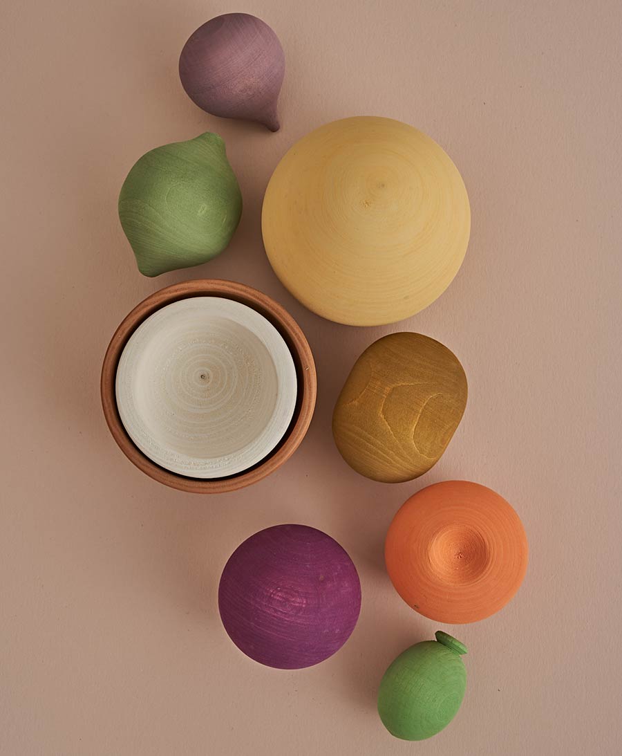 Holzspielzeug Früchte - Set "Fruits Vol 2" - Raduga Grez - clomes