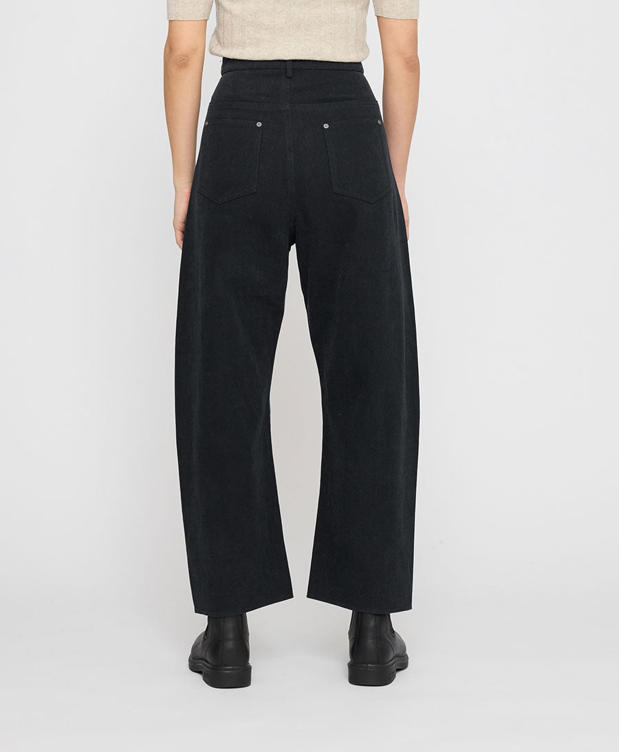 Stoffhose - Signature Curve Legged Work Trouser Brushed Edition - Schwarz