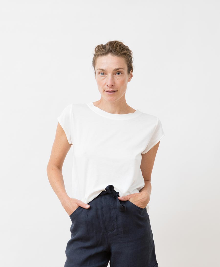Isla Top - weiss - JUNGLE FOLK - clomes