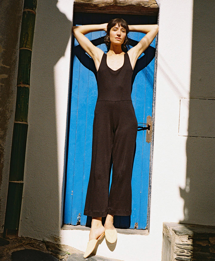 Jazz Jumpsuit - Pima-Baumwolle  - Schwarz