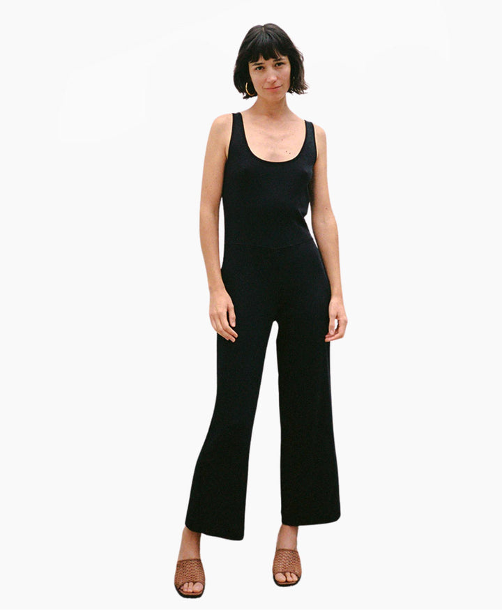 Jazz Jumpsuit - Pima-Baumwolle  - Schwarz
