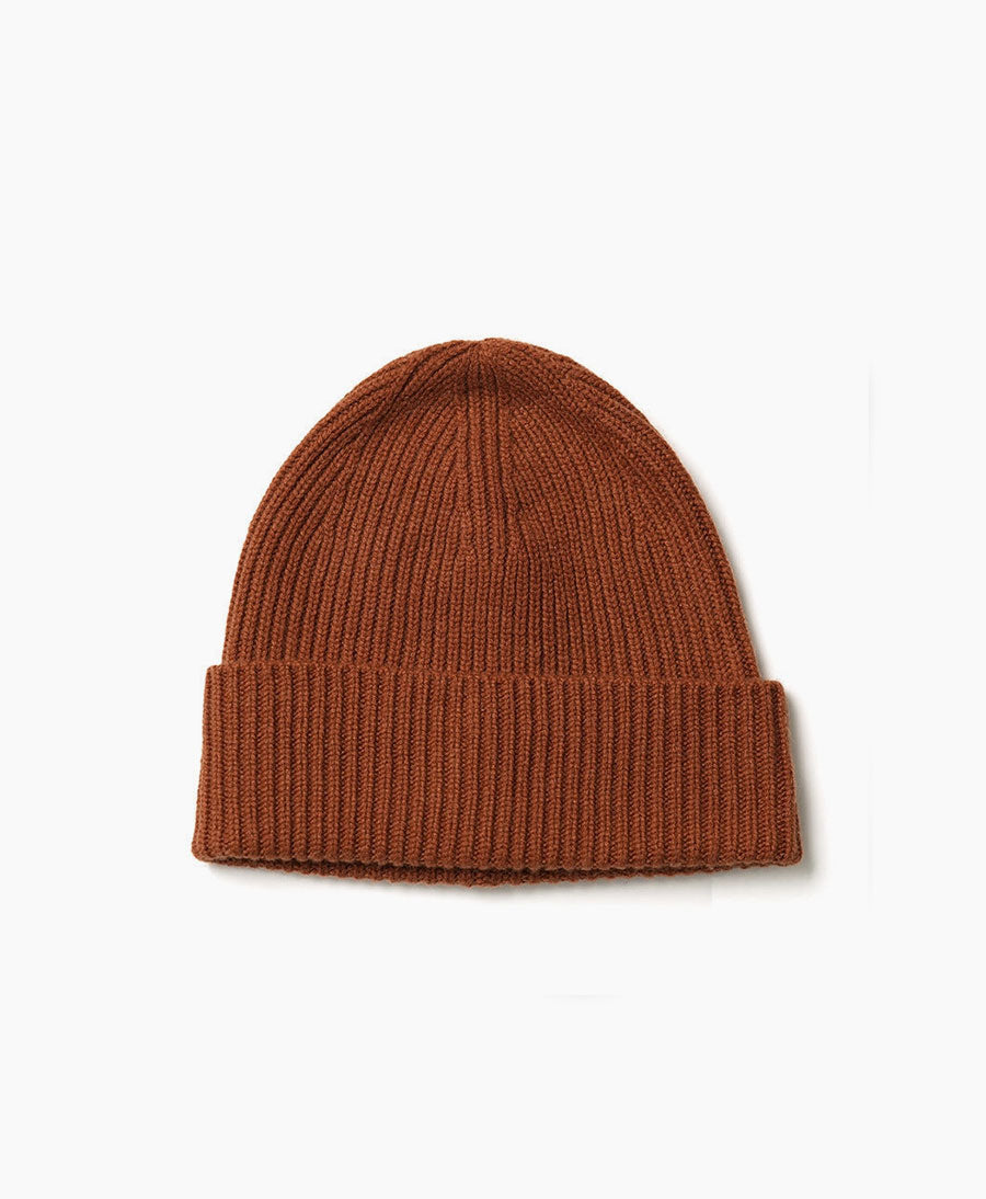 Mütze aus Kaschmir - Caramel