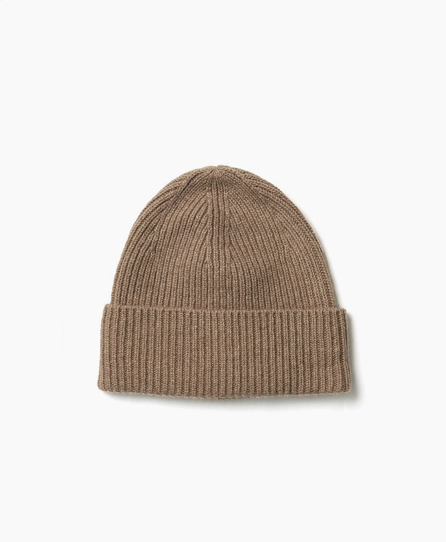 Mütze aus Kaschmir - Taupe