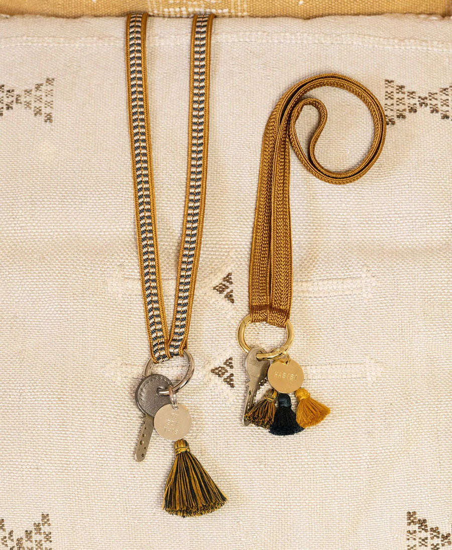 Schlüsselband silbriger Karabiner - Sparrow