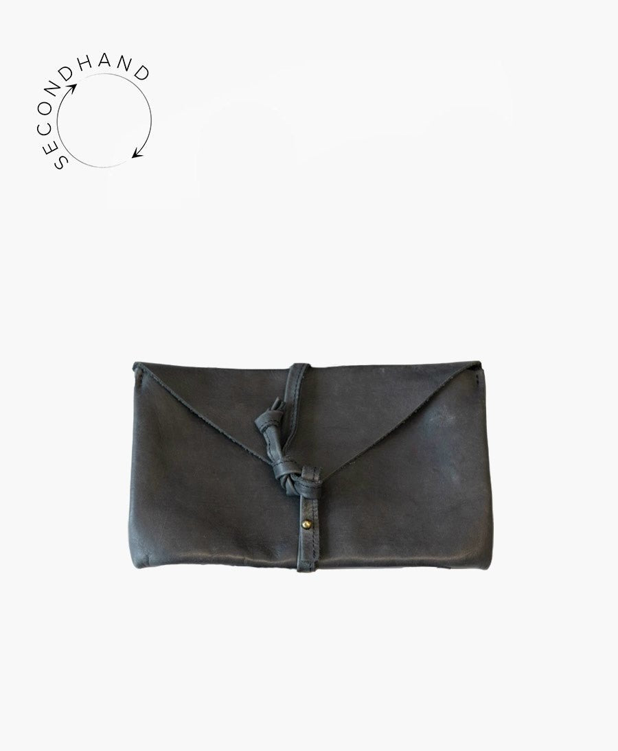 Kleine Tasche "Volar" aus schwarzem Leder von Tigre de Salon - Secondhand - Tigre de Salon - clomes