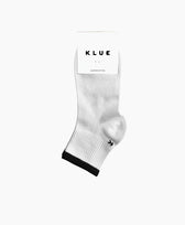 Socken Quarter Tennis Streifen Klue in Weiss