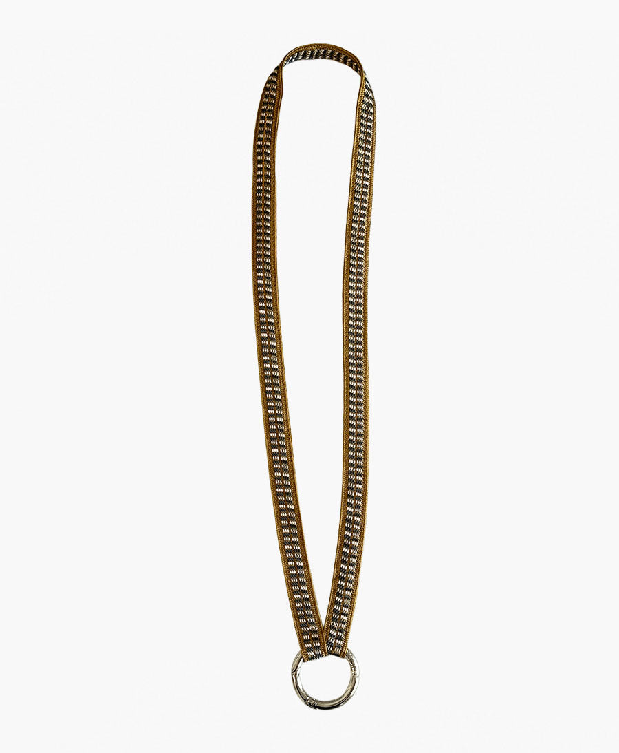 Schlüsselband silbriger Karabiner - Sparrow